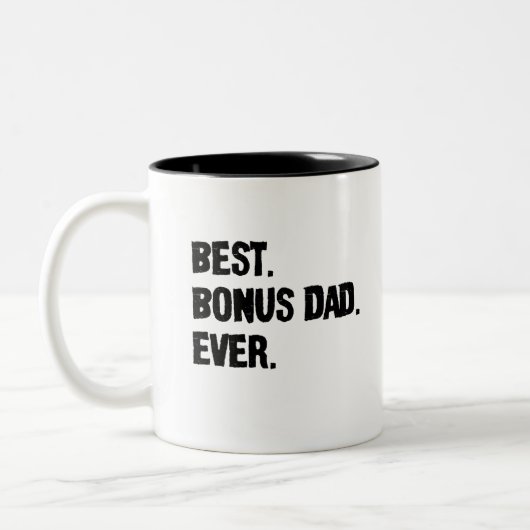 Bester Bonus-Vater je Zweifarbige Tasse (Links)