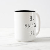 Bester Bonus-Vater je Zweifarbige Tasse (VorderseiteRechts)