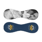 Bester Bonus-Vater Keepake Baseball (Paneele)