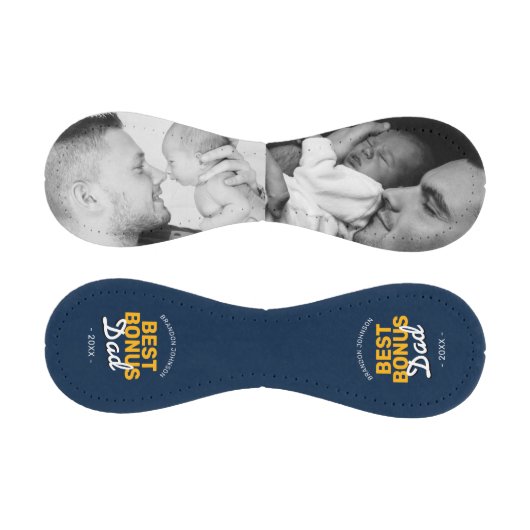 Bester Bonus-Vater Keepake Baseball (Paneele)