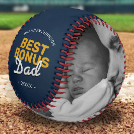 Bester Bonus-Vater Keepake Baseball