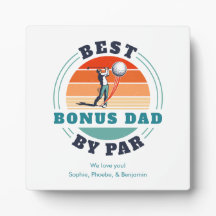 Bester Bonus-Vater nach Par Retro Stepdad Custom