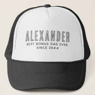 Bester Bonus Vater seit 20XX Moderne, einfache Pre Truckerkappe