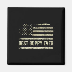 Bester Boppy je mit Tag der amerikanischen Flaggen Magnet