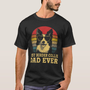 Bester Border Collie-Vater überhaupt Hundeliebhabe T-Shirt