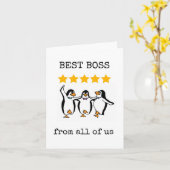 Bester Boss aus der gesamten US-Karte Karte (Gelbe Blume)