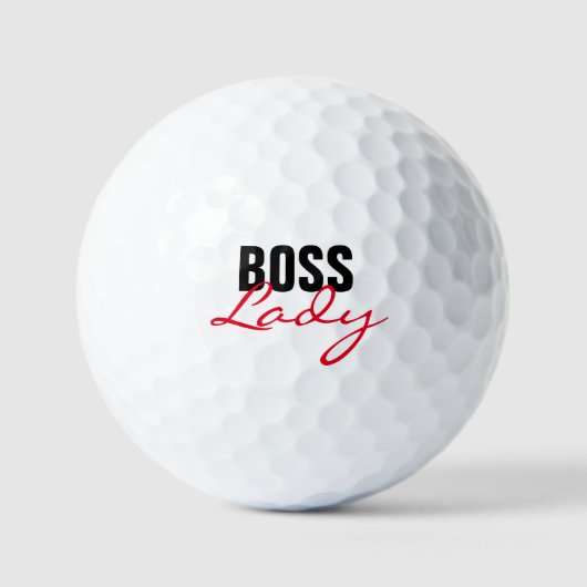 Bester Boss - Boss's Day-Geschenk - Personalisiert Golfball (Vorderseite)