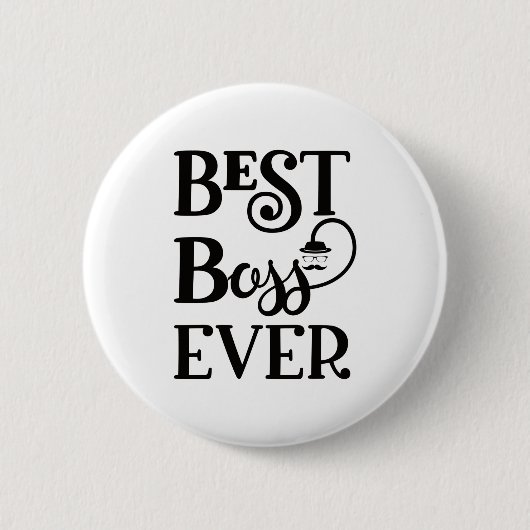 Bester Boss je Button (Vorderseite)