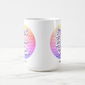 Bester Boss je | Farbenfrohe Diskothek | INDIVIDUE Kaffeetasse (Mittel)