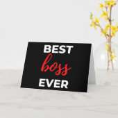 Bester Boss je Karte (Gelbe Blume)