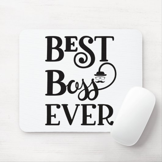 Bester Boss je Maus-Pad Mousepad (Mit Mouse)