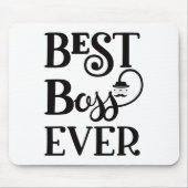 Bester Boss je Maus-Pad Mousepad (Vorne)