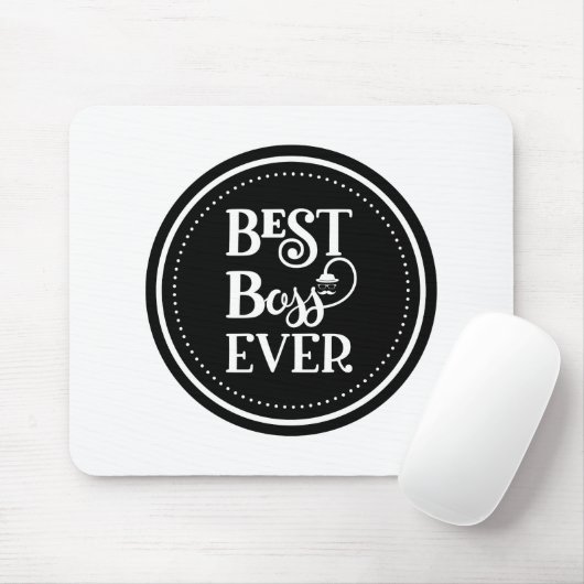 Bester Boss je Maus-Pad Mousepad (Mit Mouse)