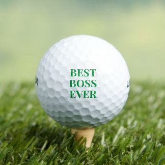 Bester Boss je Sport Golfer Geburtstag Golfball