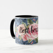 Bester Boss je Tasse (Vorderseite Links)