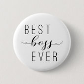 Bester Boss je Taste Abzeichen Button (Vorderseite)