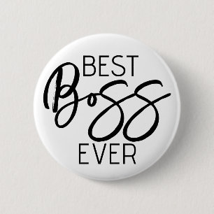 Bester Boss je Taste Abzeichen Button