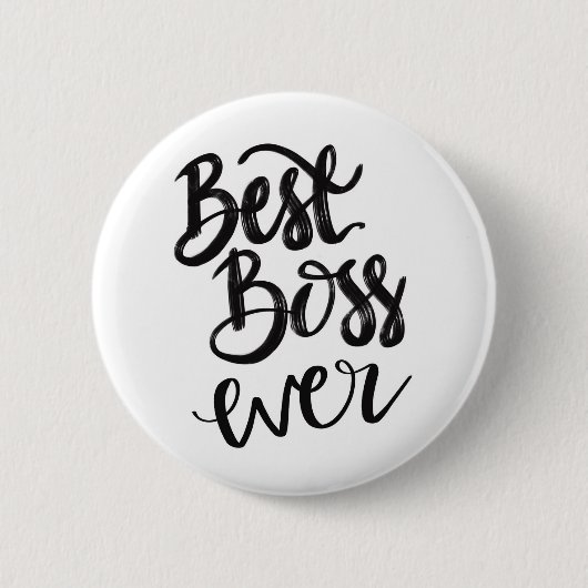Bester Boss je Taste Abzeichen Button (Vorderseite)