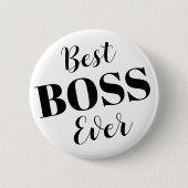 Bester Boss je Taste Abzeichen Button (Vorderseite)