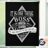 Bester Boss je Taste Abzeichen Fensteraufkleber (Zuhause)