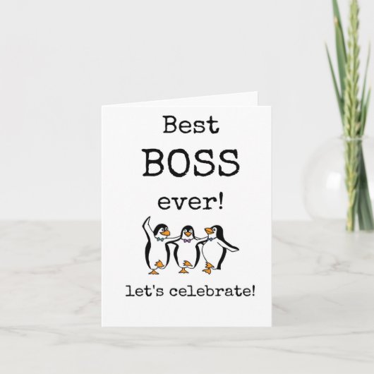 Bester Boss je, Wertungskarte, Niedlich Karte (Vorderseite)