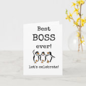 Bester Boss je, Wertungskarte, Niedlich Karte (Gelbe Blume)