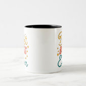 Bester Boss je Zweifarbige Tasse (Mittel)