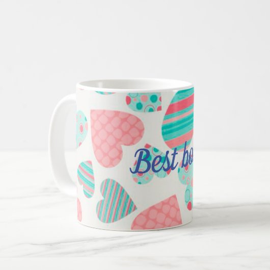 Bester Boss Kaffeetasse (Vorderseite Links)