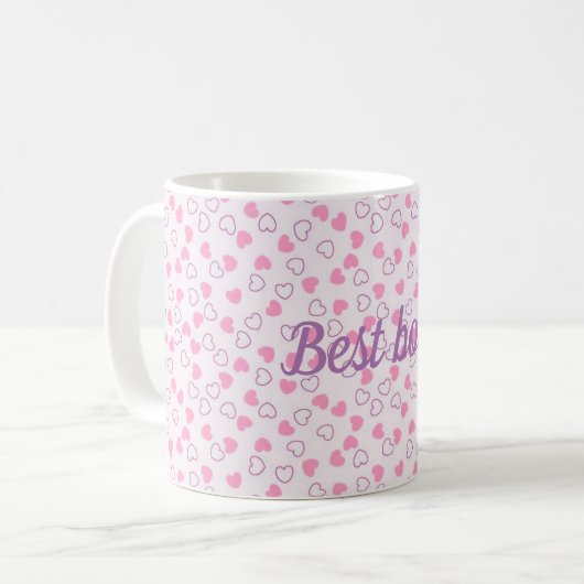 Bester Boss Kaffeetasse (Vorderseite Links)