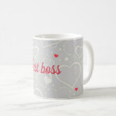Bester Boss Kaffeetasse (VorderseiteRechts)