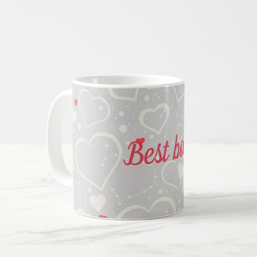 Bester Boss Kaffeetasse (Vorderseite Links)