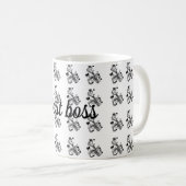 Bester Boss Kaffeetasse (VorderseiteRechts)