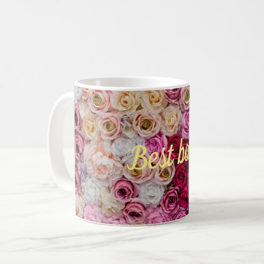 Bester Boss Kaffeetasse (Vorderseite Links)