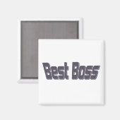 Bester Boss Magnet (Vorderseite/Rückseite)