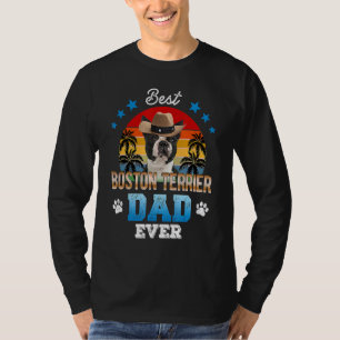 Bester Boston Terrier Vater je Bester Vater Dog Me T-Shirt