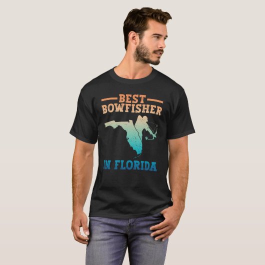 Bester Bowfisher in Louisiana - Bowfish T-Shirt (Vorne ganz)
