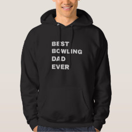 Bester Bowling-Vater aller Zeiten Hoodie