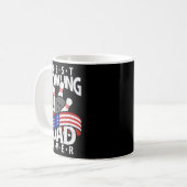 Bester Bowling Vater je Kaffeetasse (Vorderseite Links)