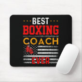 Bester Boxcoach Aller Zeiten Lustiger Boxcoach-Tra Mousepad (Mit Mouse)