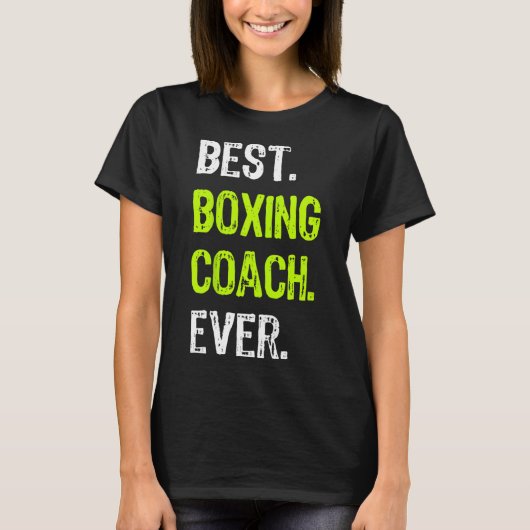 Bester Boxcoach überhaupt T-Shirt (Vorderseite)