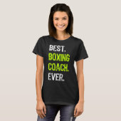 Bester Boxcoach überhaupt T-Shirt (Vorne ganz)