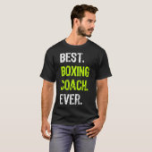 Bester Boxcoach überhaupt T-Shirt (Vorne ganz)