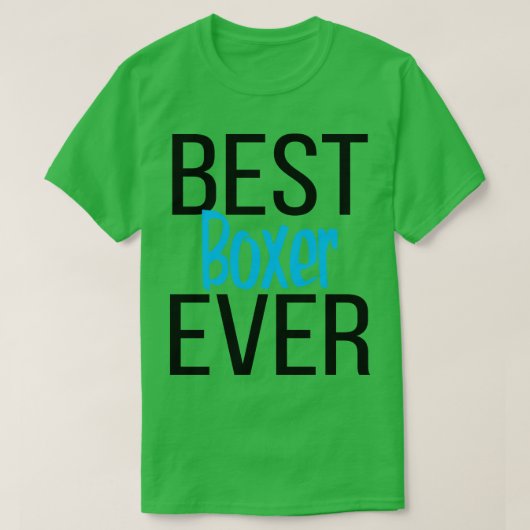 Bester Boxer je 1 T-Shirt (Design vorne)