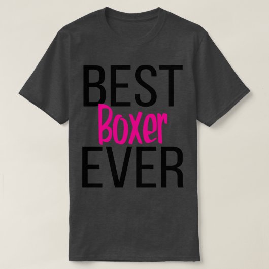 Bester Boxer je 2 T-Shirt (Design vorne)