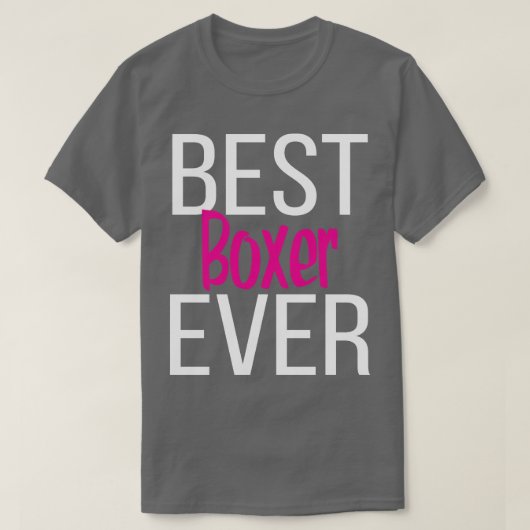 Bester Boxer je 3 T-Shirt (Design vorne)