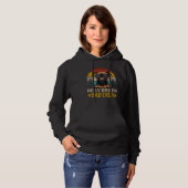 Bester Boxer Vater je Vintager Hund Hoodie (Vorne ganz)