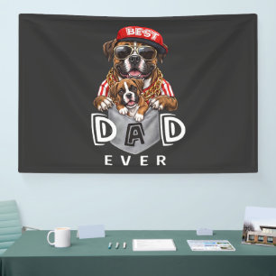 Bester Boxer-Vater überhaupt Banner