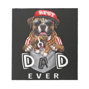 Bester Boxer-Vater überhaupt Notizblock