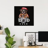 Bester Boxer-Vater überhaupt Poster (Heimbüro)