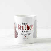 Bester BROTHER je 2 Foto Niedliches Geschenk Kaffeetasse (Mittel)